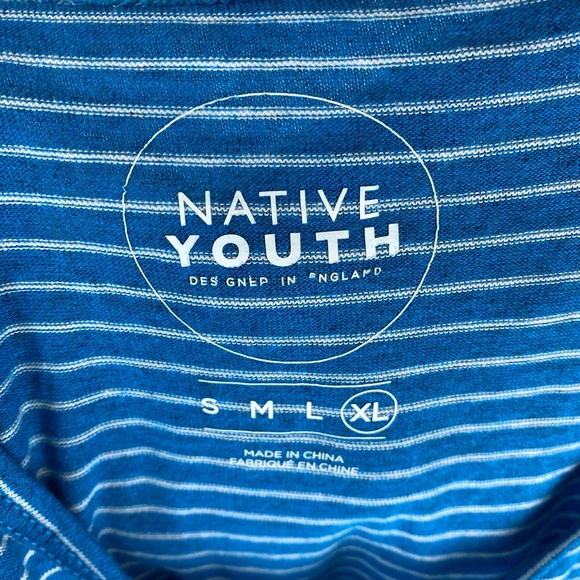 NATIVE YOUTH Striped Tee  P3 - Picture 5 of 5